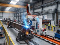 STARK-TEK 9-12 Axis Gantry Welding Robot Cantilever Type