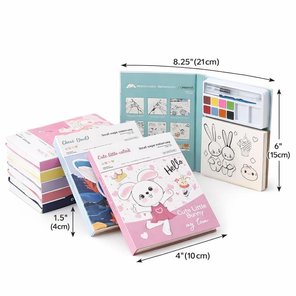 NEW Watercolor Painting Book