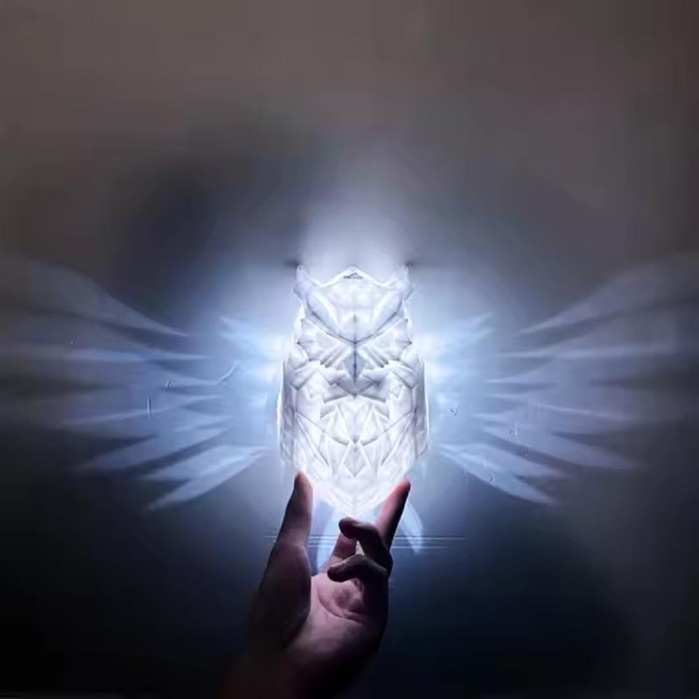 owl wall lamp