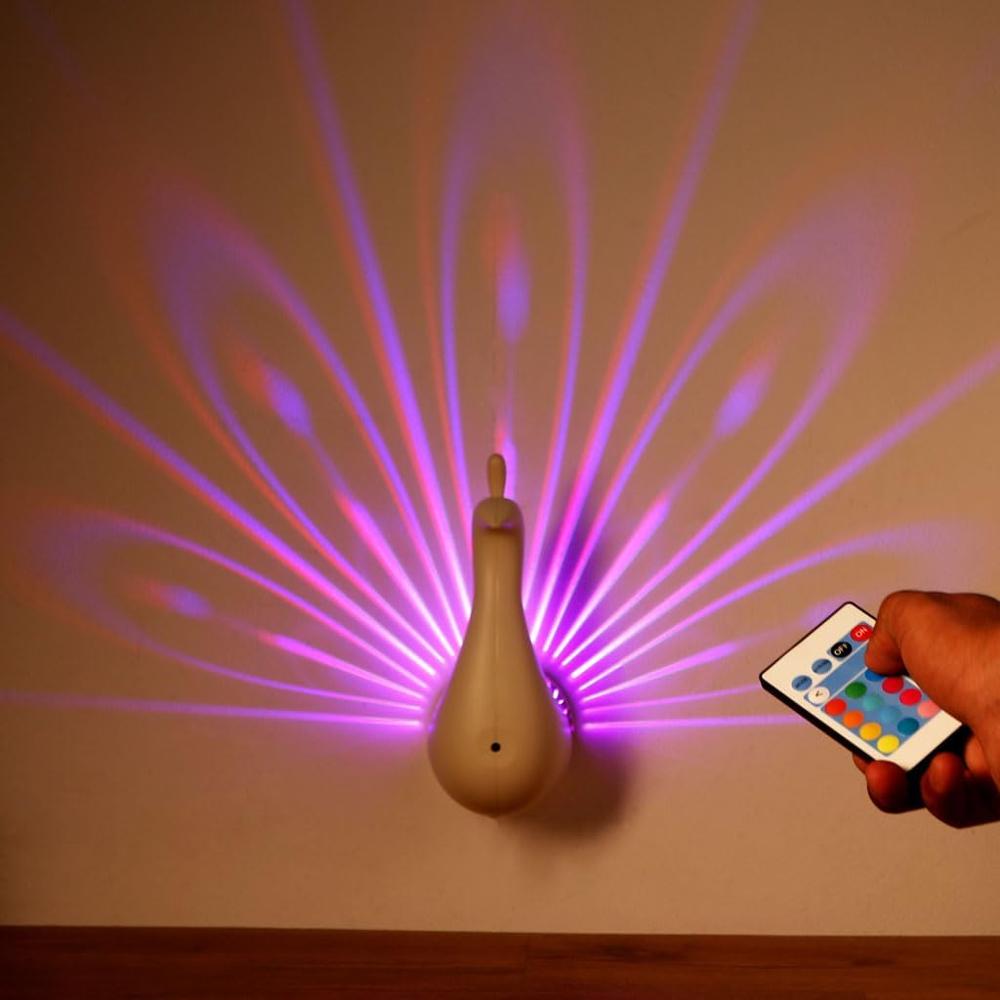 Peacock Wall Light
