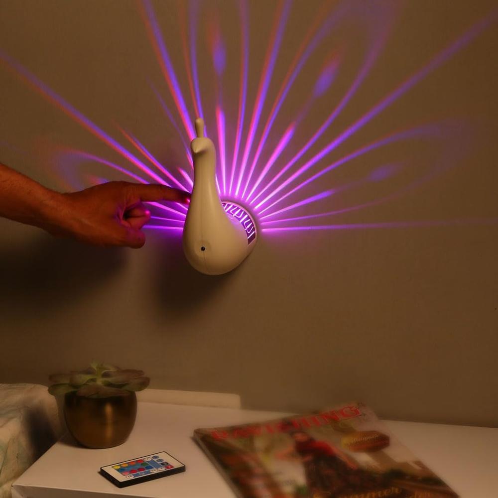 Peacock Wall Light