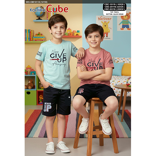 Half Sleeve Baba Suit - Age Group: Children (Boys)