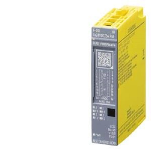 Siemens, SIMATIC DP / ET 200SP, 6ES7136-6DB01-0CA0, N/A (Fail-Safe Digital Output Module), 1-Phase, 24 V DC