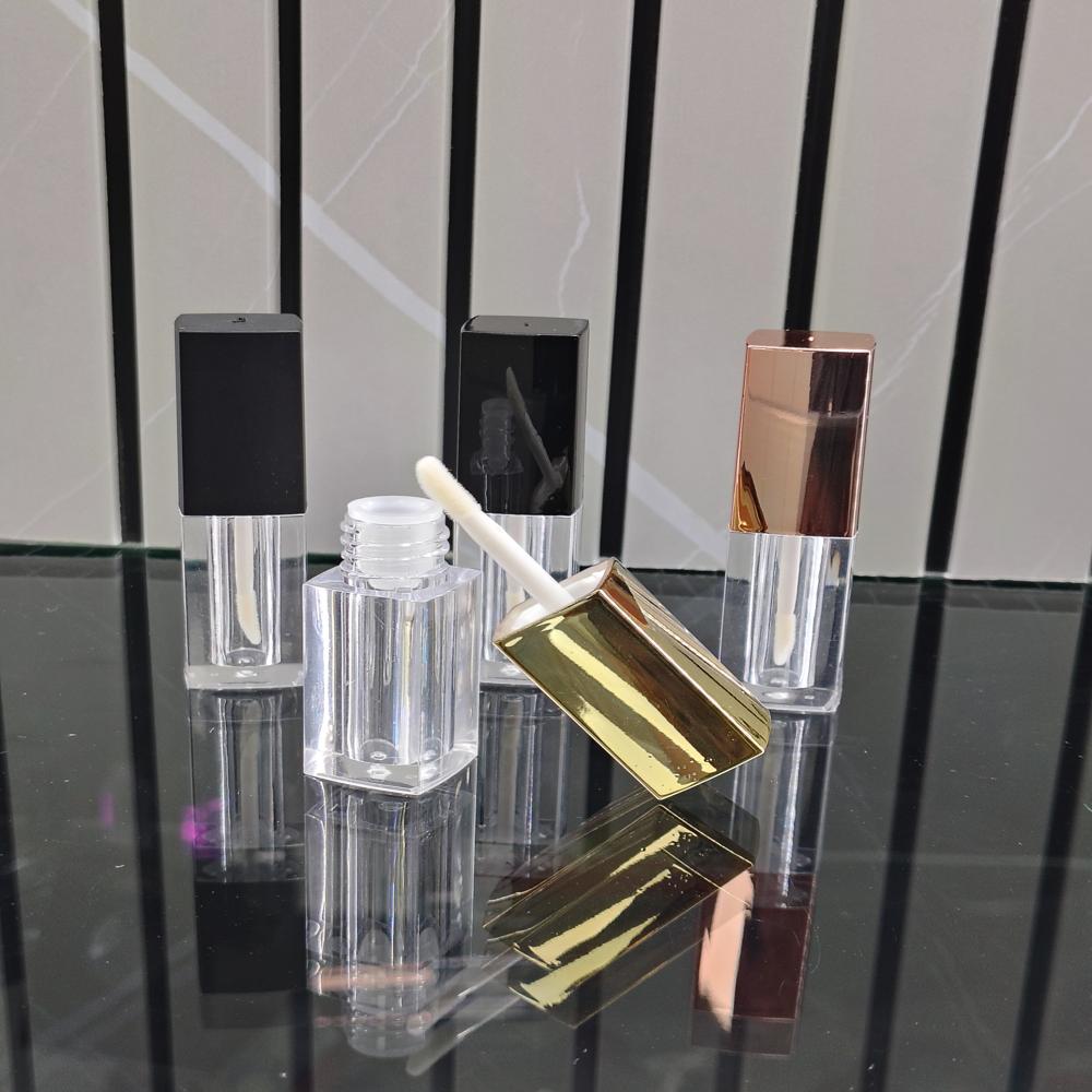 2Ml Square Shape Empty Liquid Lipstick Container - Color: Multicolour