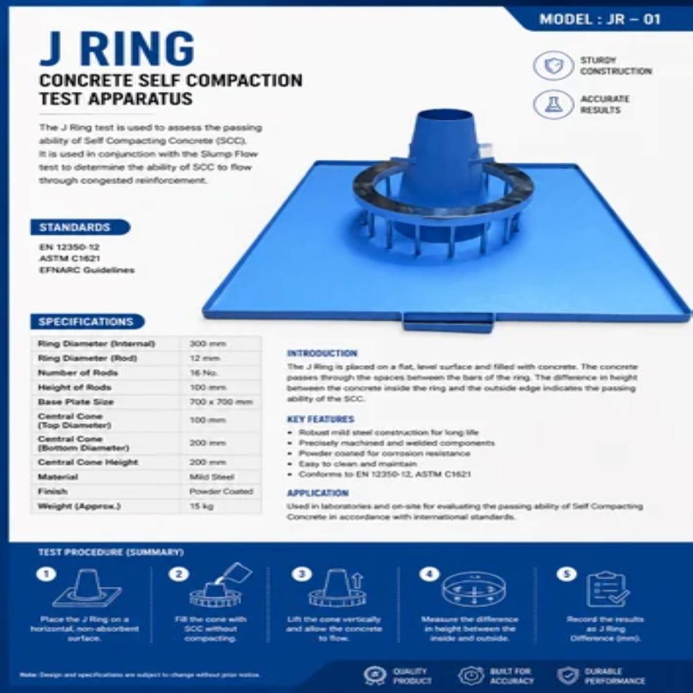 J Ring For Self Compacting Concrete