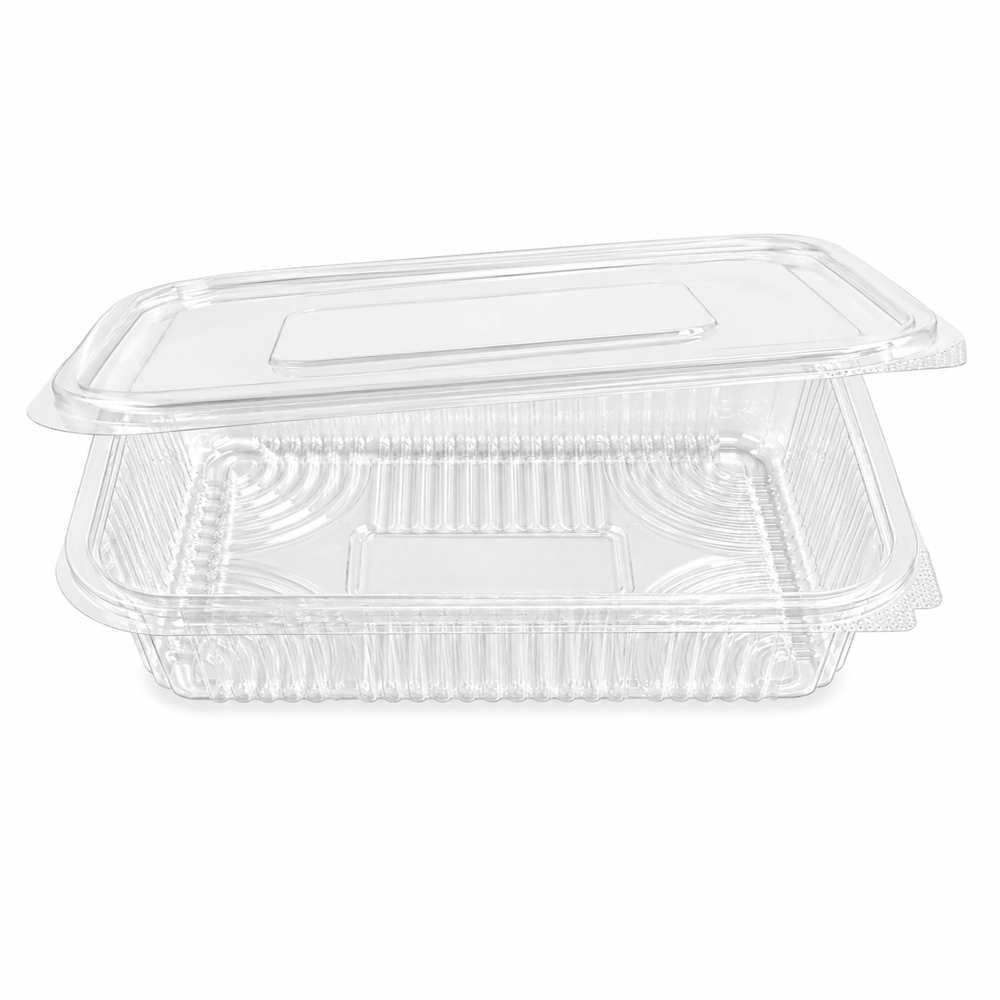 750ml Hinged Box - Color: Transparent