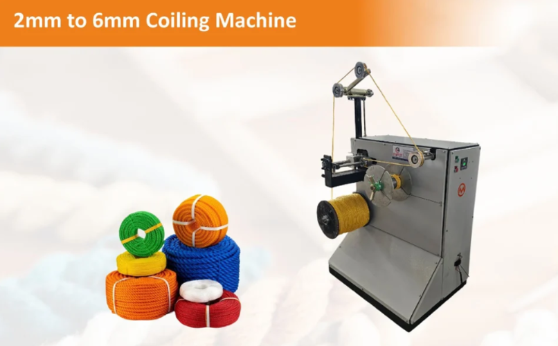 2Mm To 6Mm Rope Coiling Machine Mp/Cl-26-1 - Coil Diameter: 2-6 Millimeter (Mm)