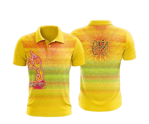 Mens Full Sublimation Polyester Polo T Shirt