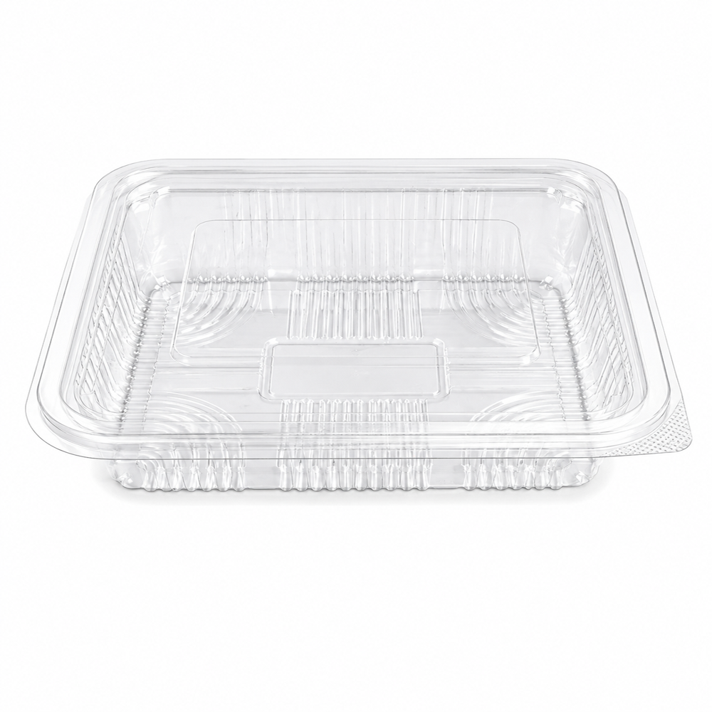 1250Ml Hinged Box - Color: Transparent