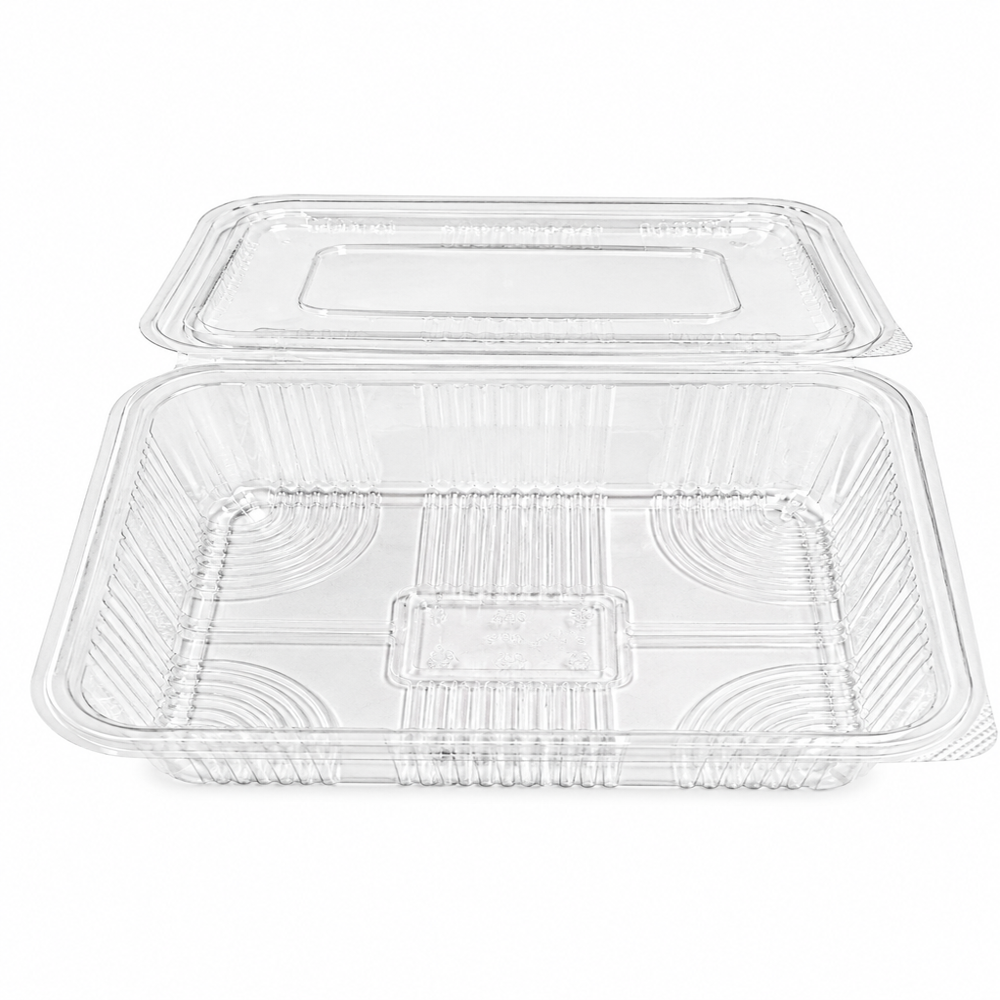 2250ml Hinged Box - Color: Transparent