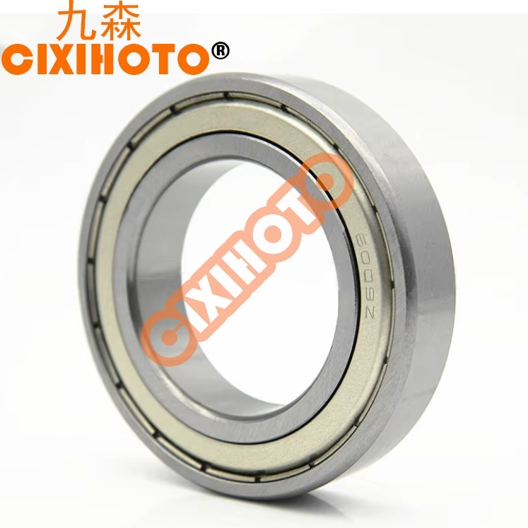 Z2V2 Low Noise 6008 6009 6010 6011 6012 6013 6014 Deep Groove Ball Bearing For Motor Fan Machinery
