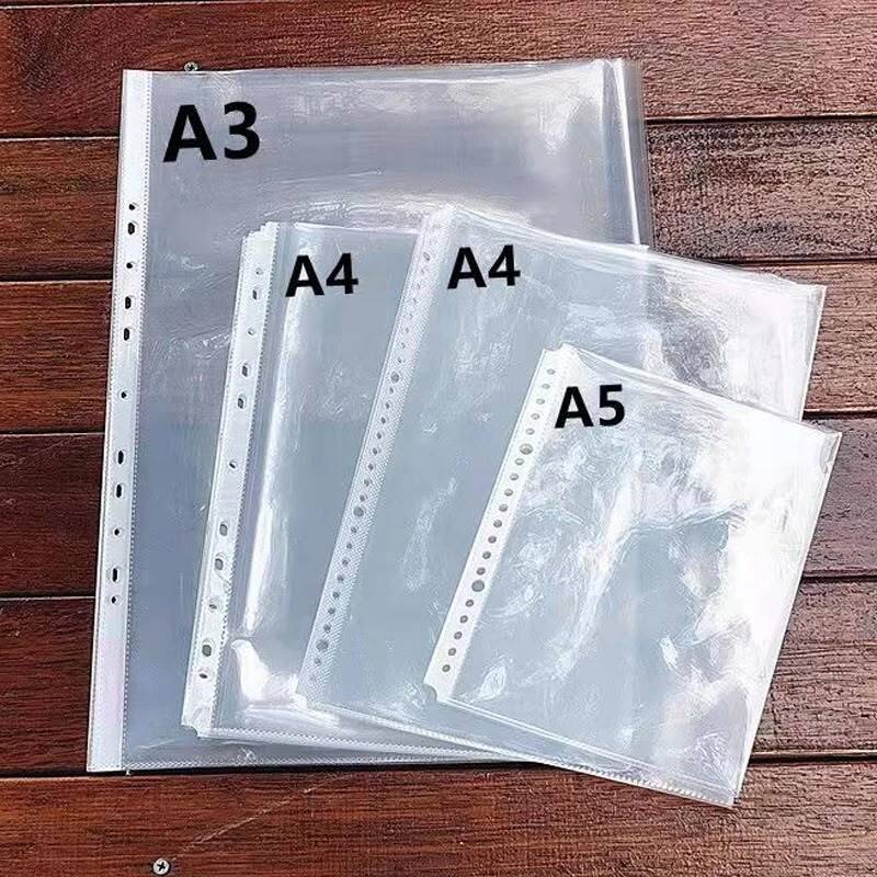 A 3,4,5 Plastic Punch Folder