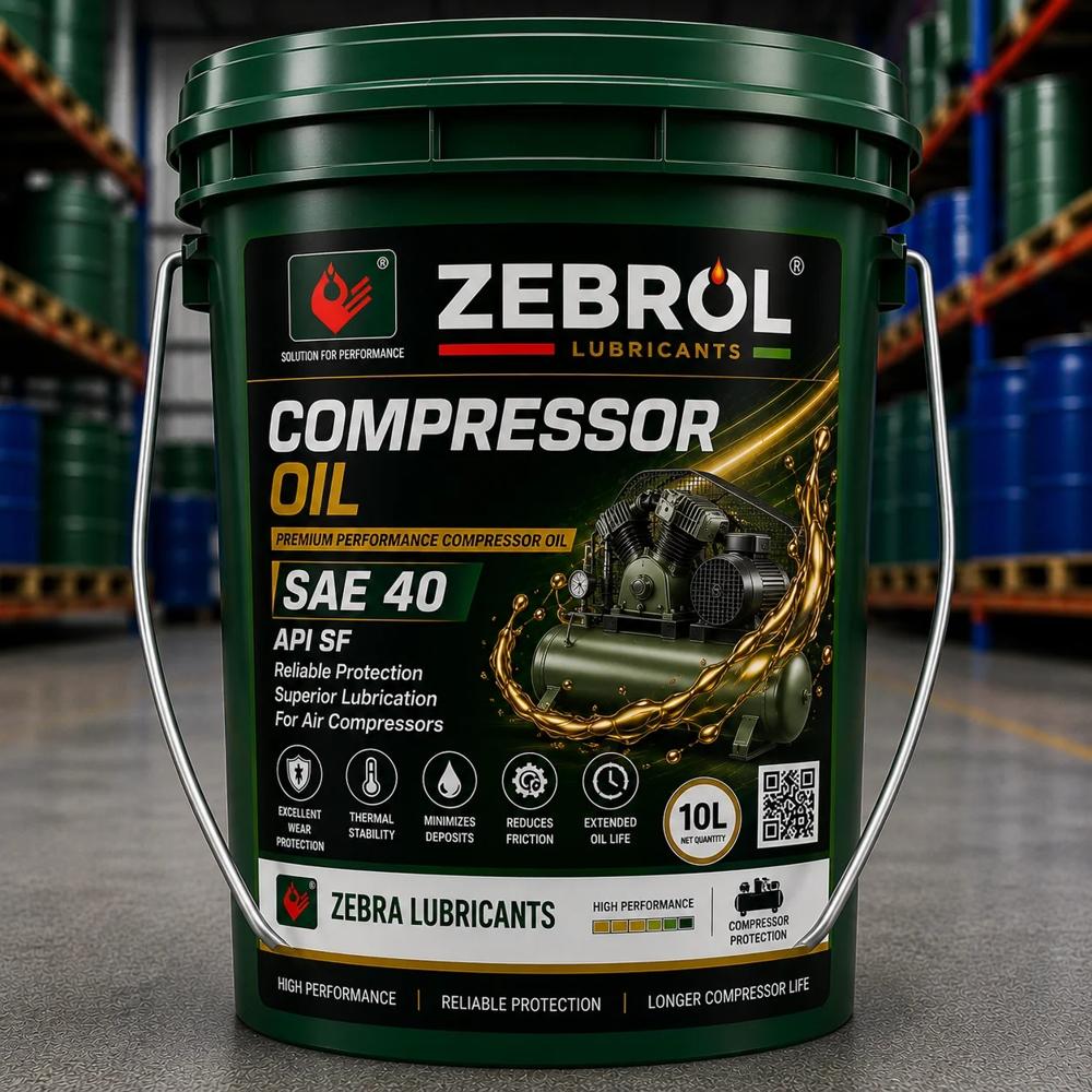 Zebrol Compressor Oil Sae 40 Sf