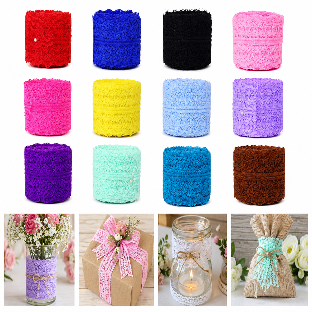 Lace Ribbon Rolles