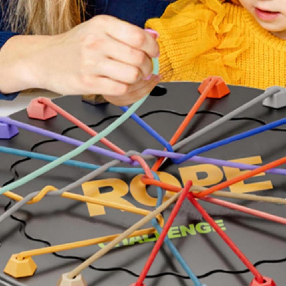 Rope Knot Untying Challenge Puzzle