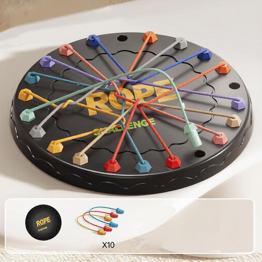 Rope Knot Untying Challenge Puzzle