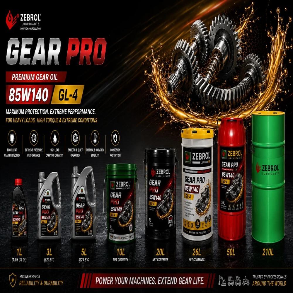 ZEBROL Gear Pro 85W140 GL 4