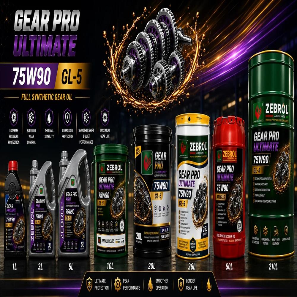 ZEBROL Gear Pro Ultimate 75W90 GL 5