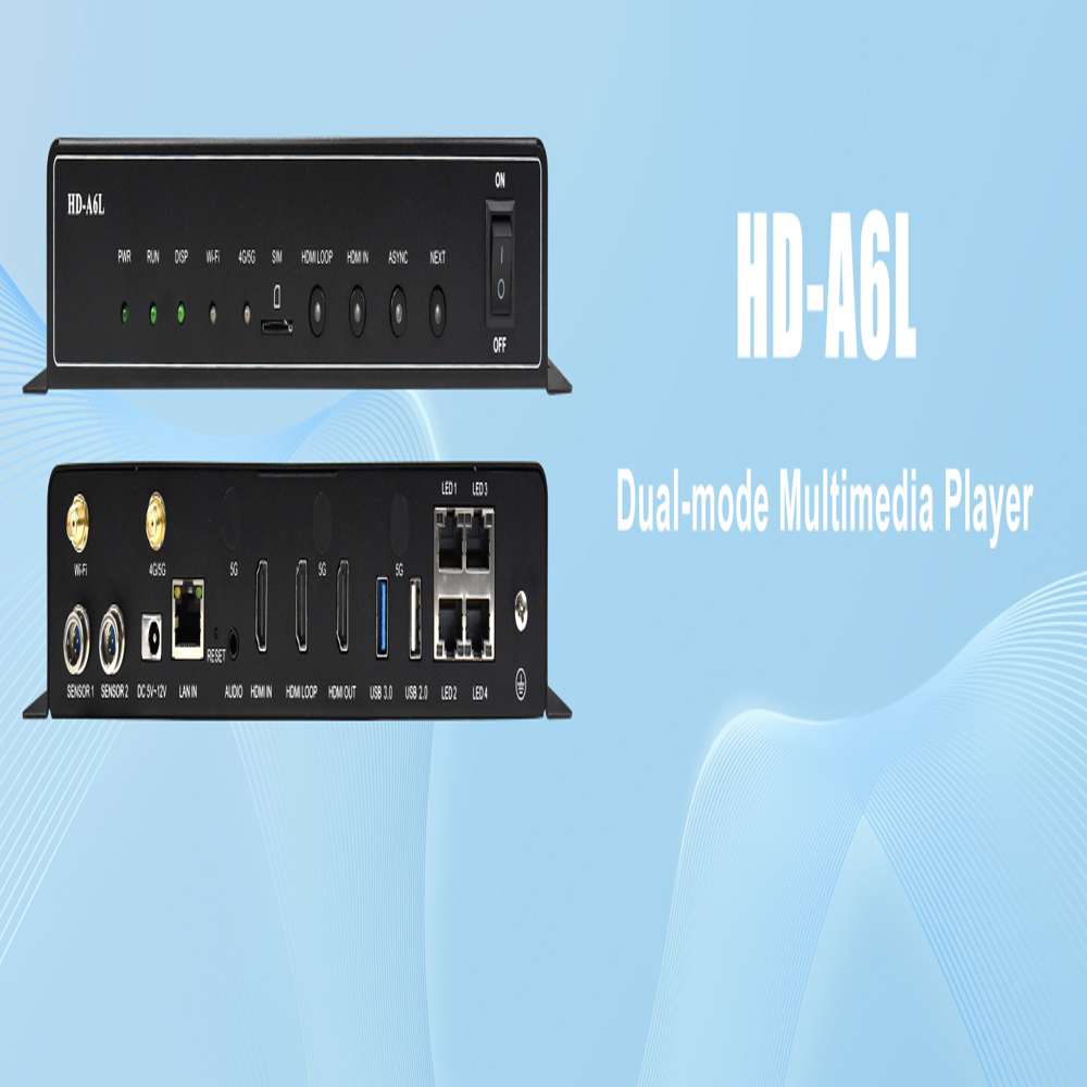 Huidu Hd-a6l Dual-mode Led Multimedia Player