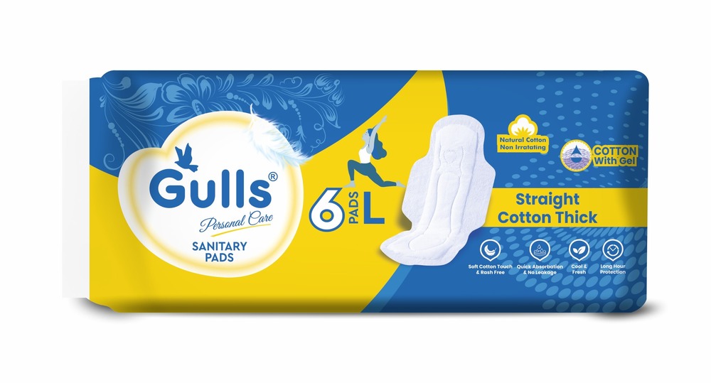 Gulls L6 Pack of 5 Sanitary Pad