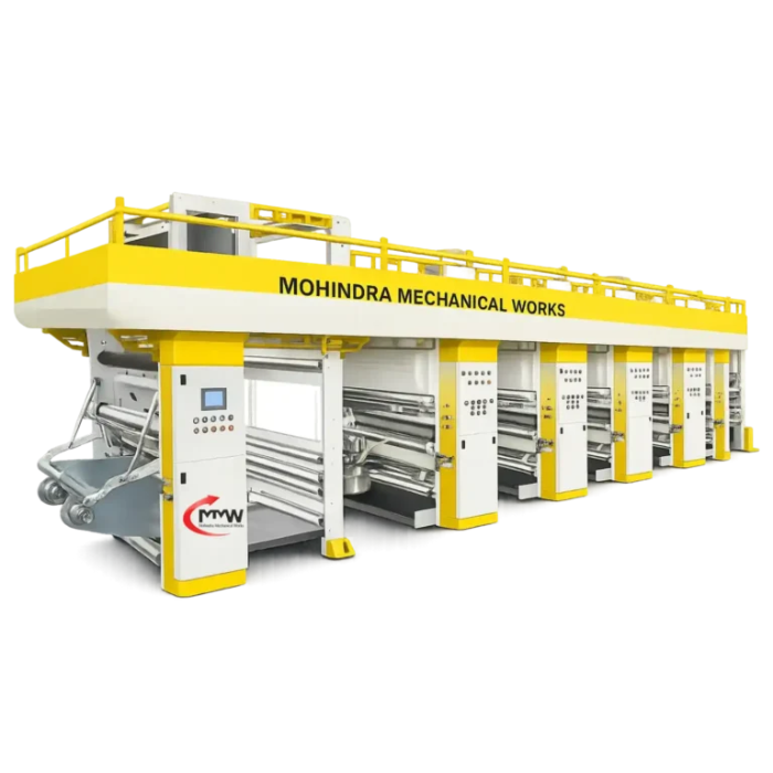 Reverse Rotogravure Printing Machine
