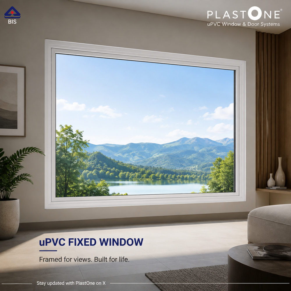 Upvc Fixed Window - Application: Commercial & Residential