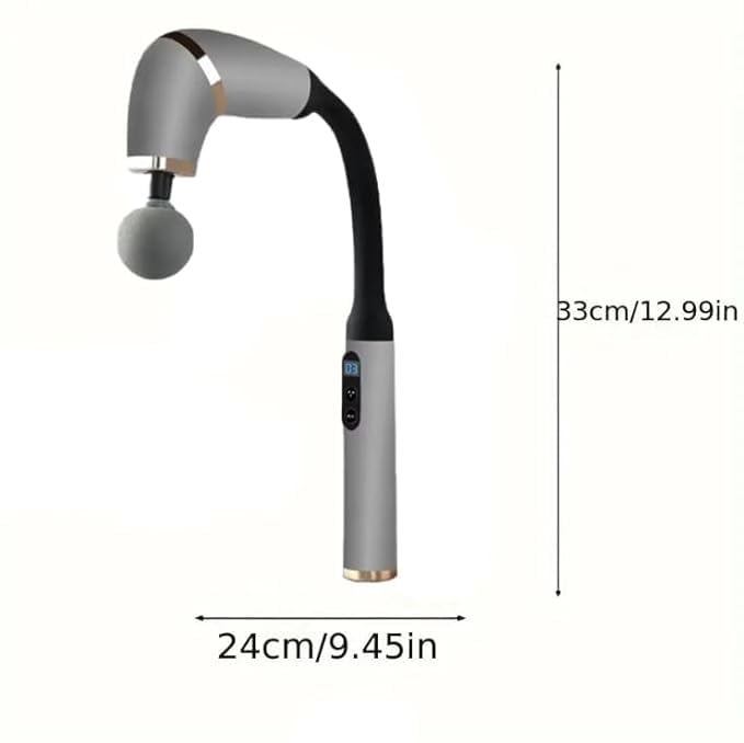 U Shape Massage Gun with Extension Handle
