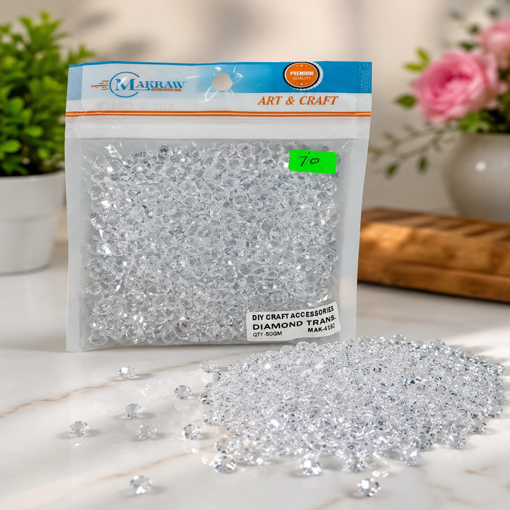 DIY Diamond Trans Beads