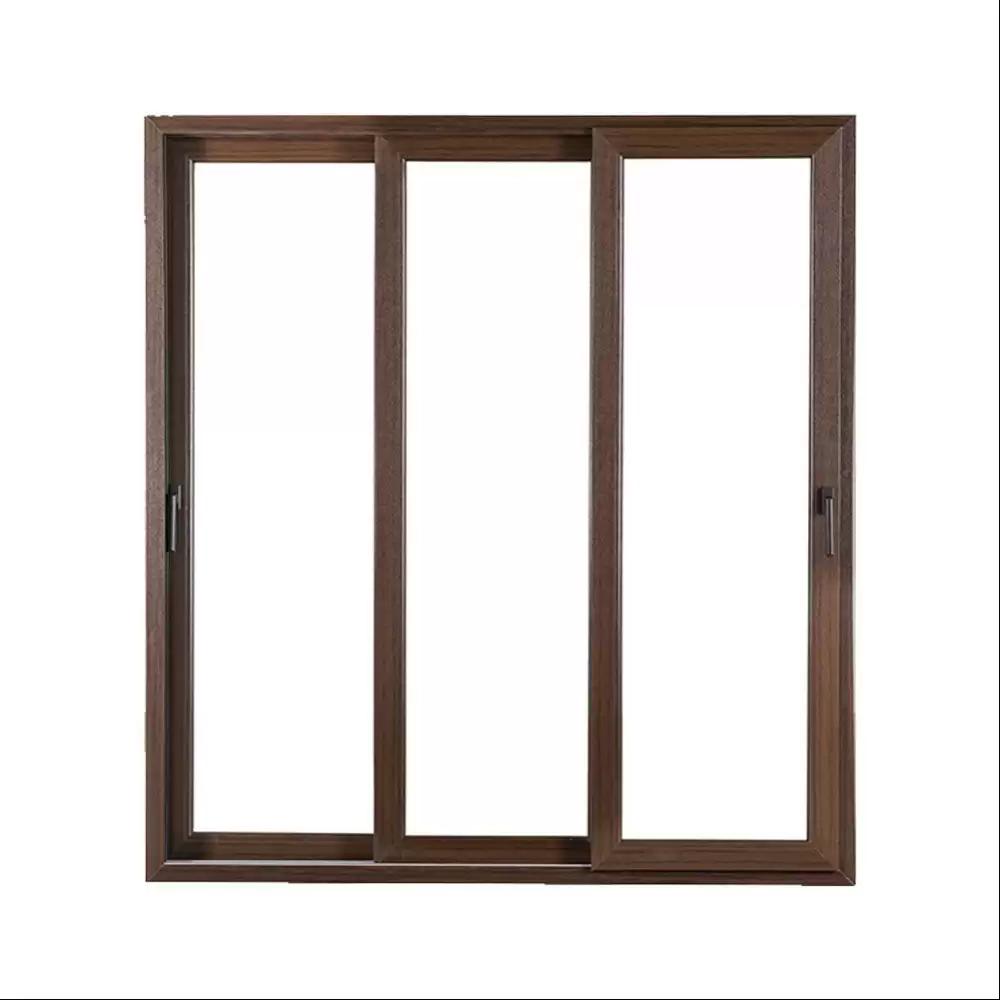 3 Track Dark Oak Window - Application: Commercial & Residential