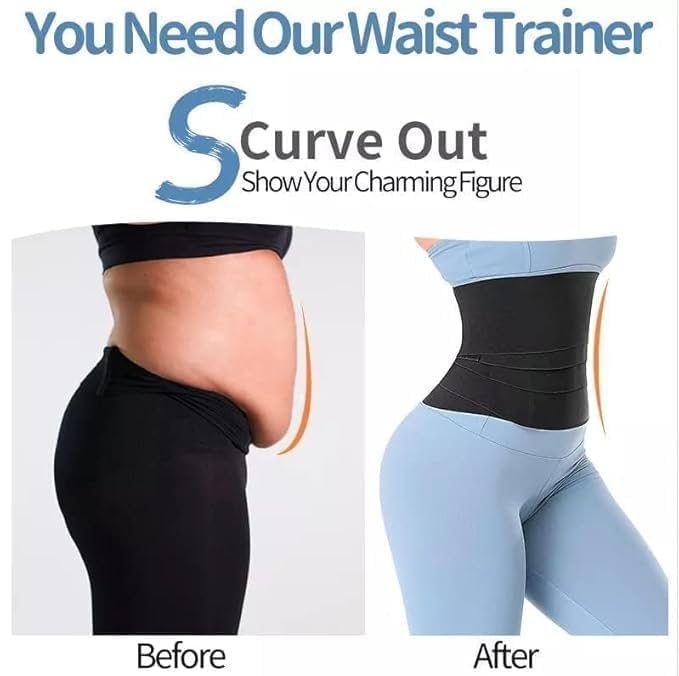 Belt for Women Belly Fat Elastic Waist Shaper for Weight