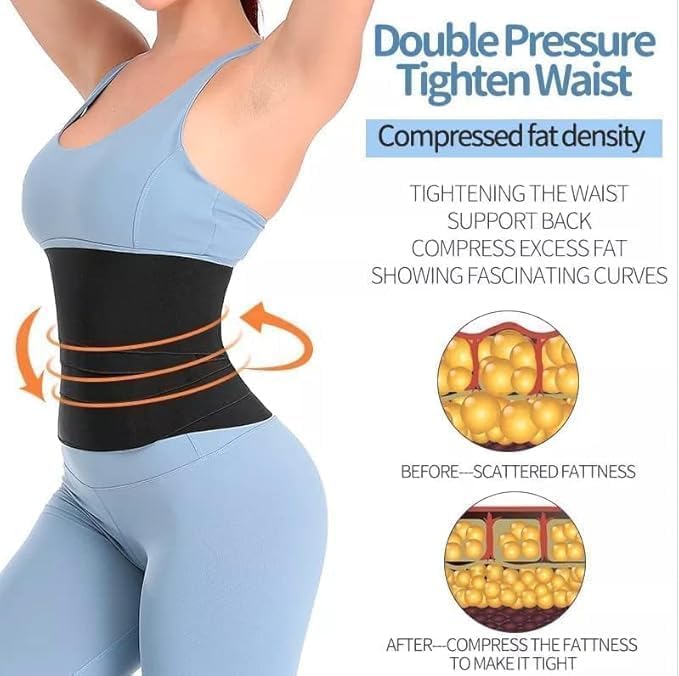 Belt for Women Belly Fat Elastic Waist Shaper for Weight