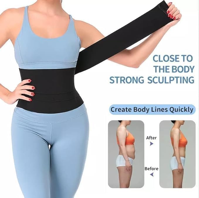 Belt for Women Belly Fat Elastic Waist Shaper for Weight