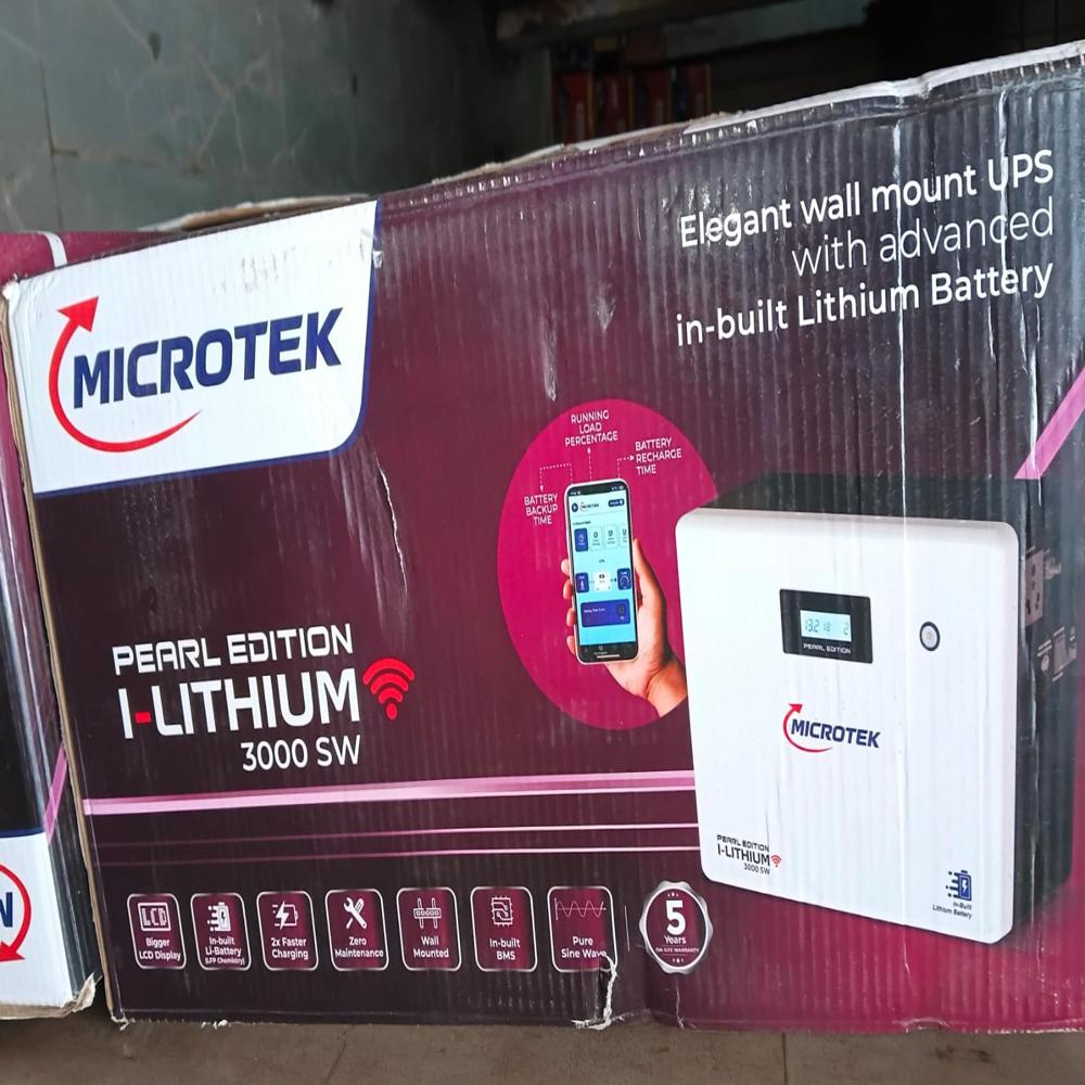 3 kv a lithium microtek wall mount ups