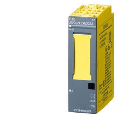 Siemens, SIPLUS extreme RAIL, 6AG2136-6RA00-1BF0, N/A (Fail-Safe Digital Relay Output Module), 1-Phase, 24 V DC (Coil Voltage) / 24 V DC to 230 V AC (Load Voltage)