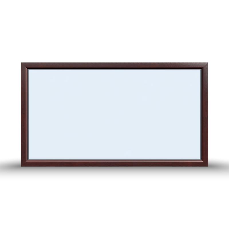 UPVC Dark Oak Fixed Window