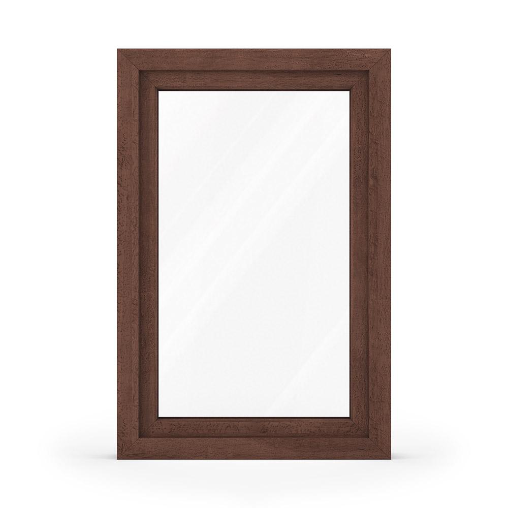 UPVC Dark Oak Fixed Window