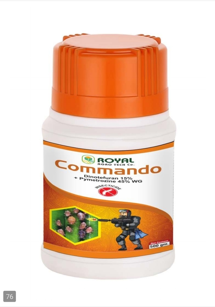 Commando Dinotefuran 15% + Pymetrozine 45% WG Insecticide
