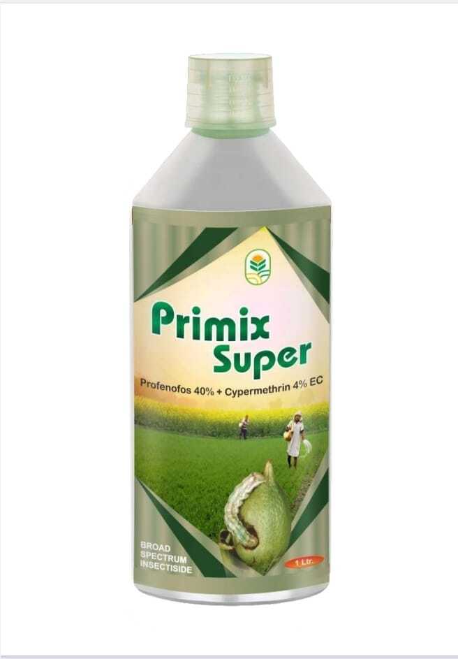 Primix Super Profenofos 40% + Cypermethrin 4% EC Broad Spectrum Insecticide