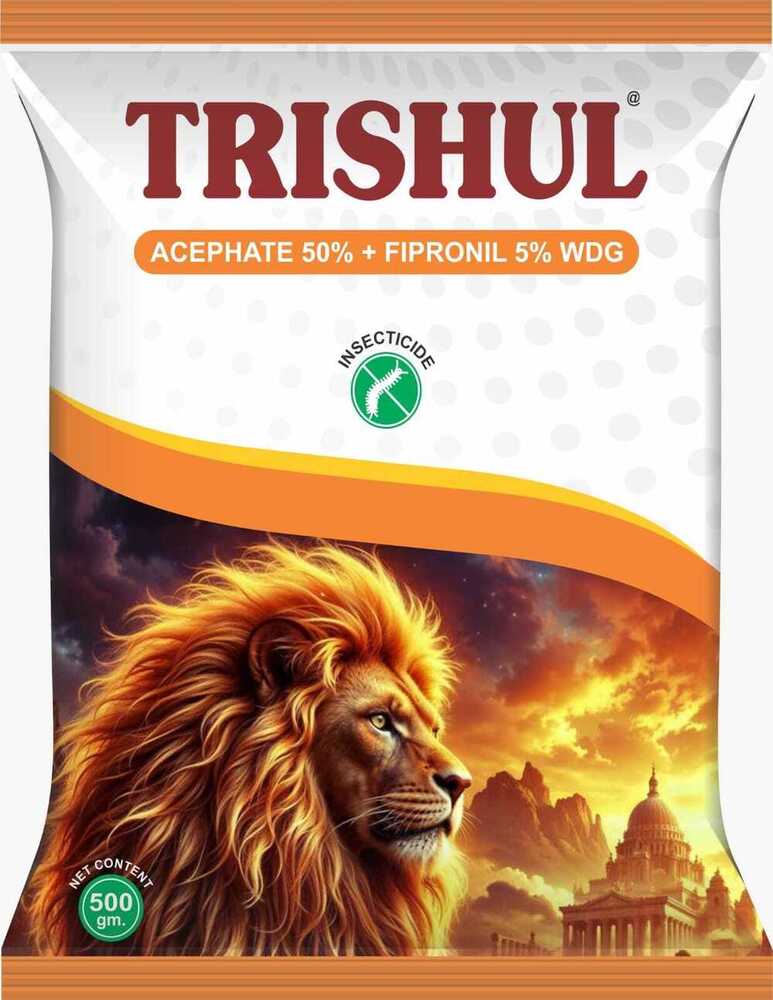 TRISHUL ACEPHATE 50% + FIPRONIL 5% WDG Insecticide