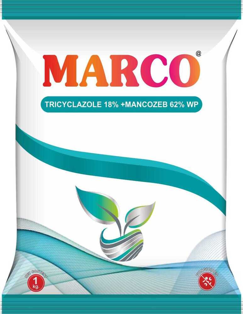 MARCO TRICYCLAZOLE 18% +MANCOZEB 62% WP