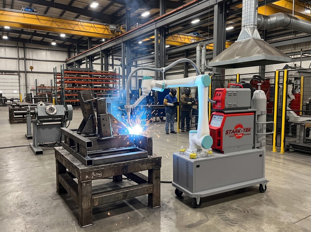 STARK-TEK Cobot 1014 MIG Welding Robot (Mobile)