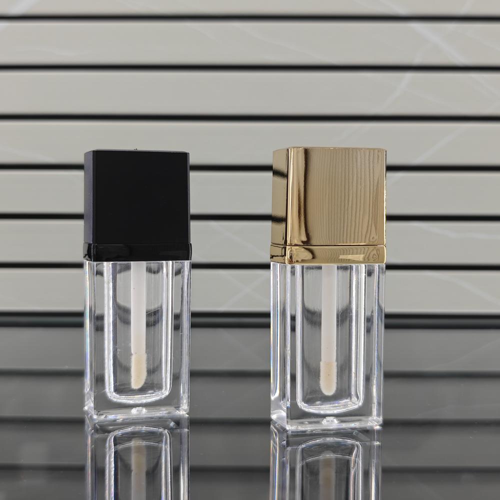 5 Ml Rectangular Shape Empty Liquid Lipstick Container - Color: Multicolour