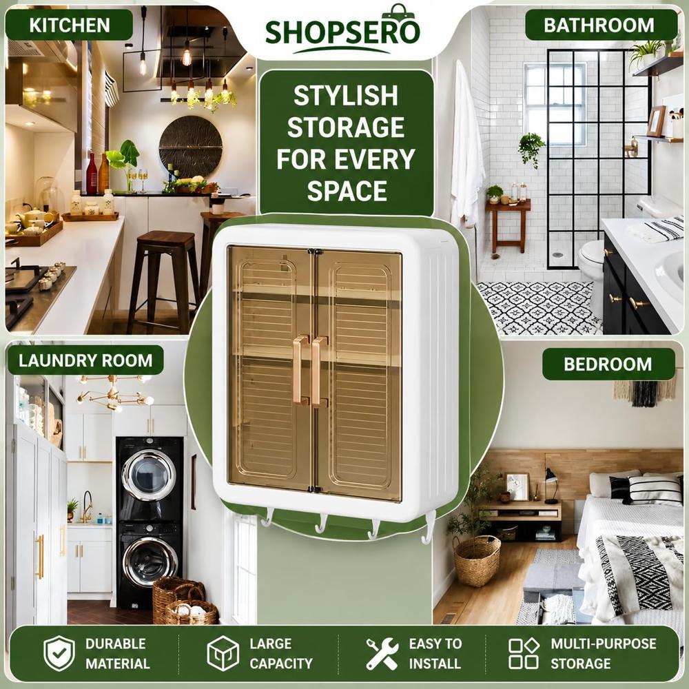 WALL MOUNT KITCHEN STORAGE BOX