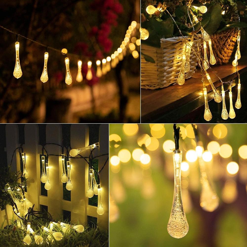Water Drop String Lights