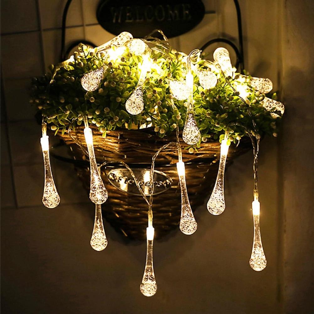 Water Drop String Lights