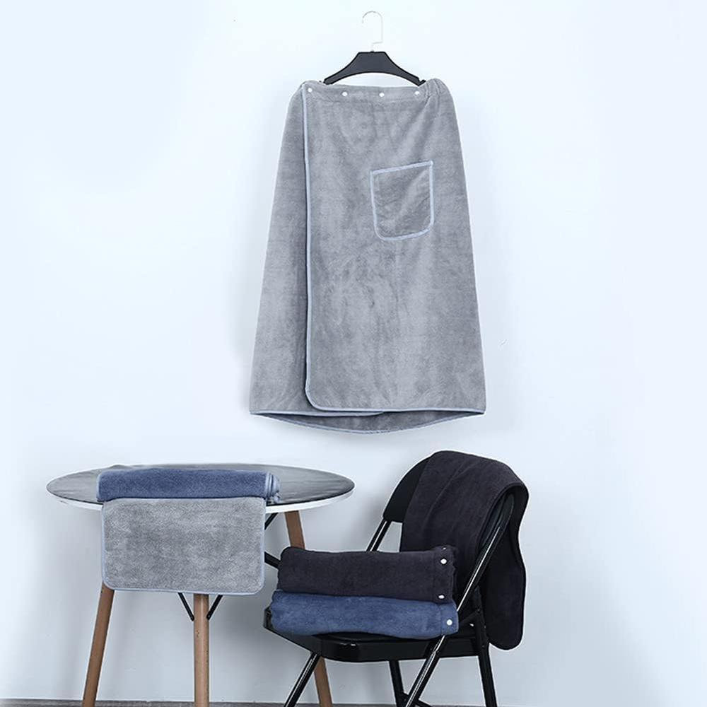 Wearable Bath Towels for Men