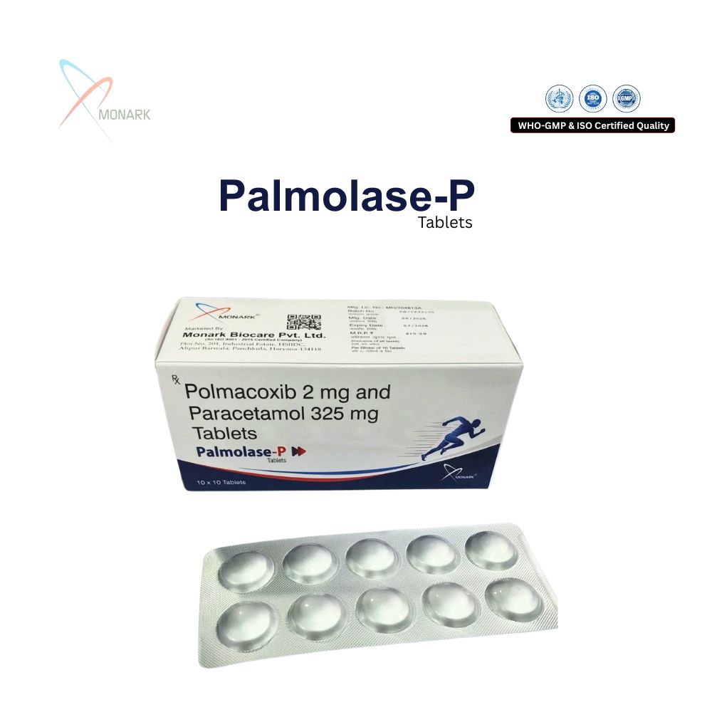 Polmacoxib 2 Mg And Paracetamol 325 Mg Tablets - Brand Name: Palmolase-P