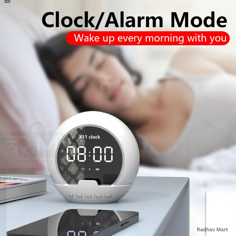Wireless Speaker With Clock