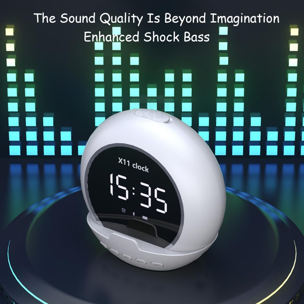 Wireless Speaker With Clock