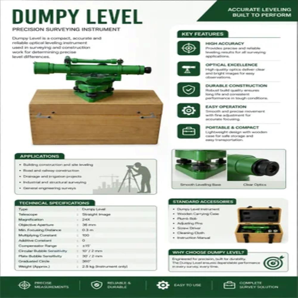Dumpy Level Instrument